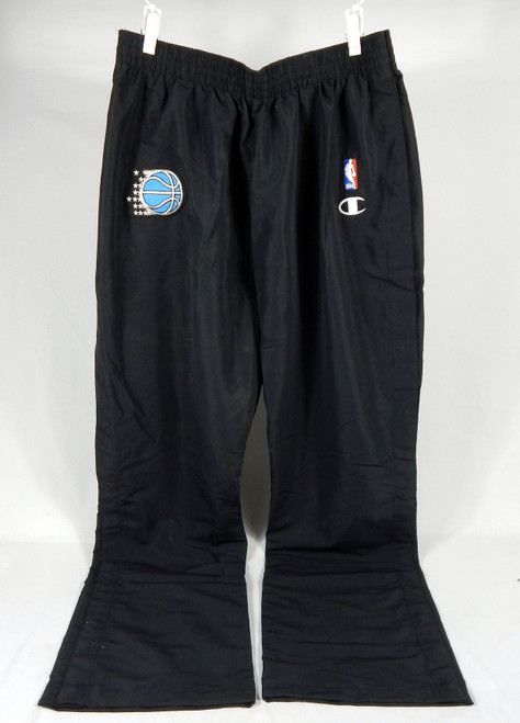 1990s Orlando Magic Game Issued Black Warm Up Pants 48 797