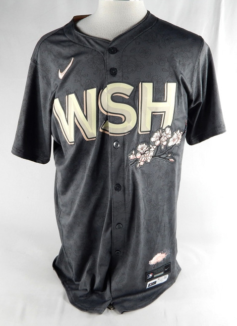 2024 Washington Nationals Robert Hassell III #57 Game Issued Grey Jersey City Cn