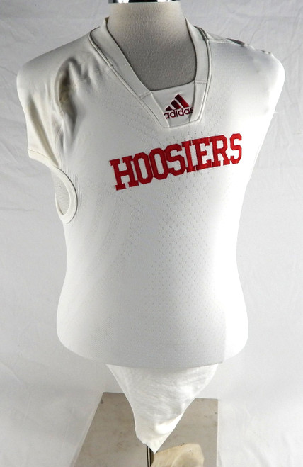 Indiana Hoosiers Blank Game Issued White Jersey Football 1AC 175