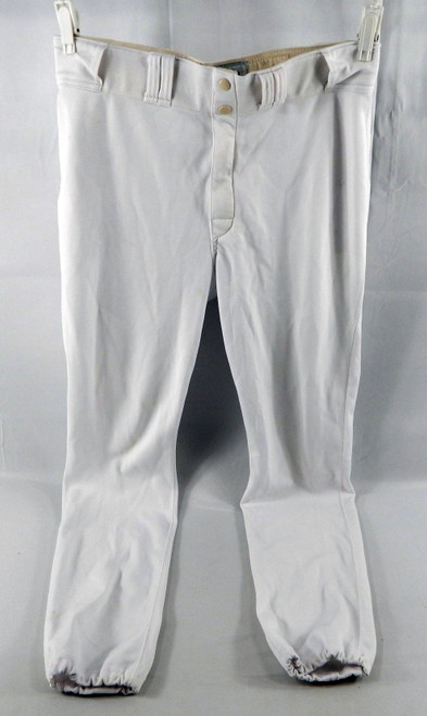 Pittsburgh Pirates Marcus Hanel #64 Game Used White Pants 38 513