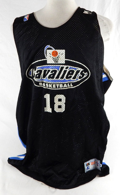 1990s Cleveland Cavaliers  #18 Game Issued Black Practice Jersey XL 799