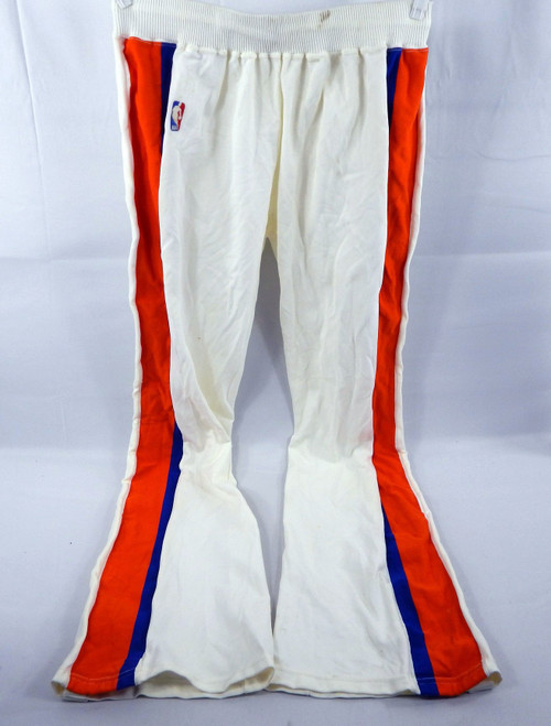 1980s Cleveland Cavaliers #32 Game Used White Warm Up Pants 38 319