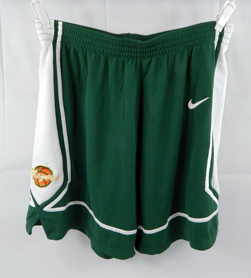 2000s UAB Blazers  #11 Game Used Green Shorts Basketball XXLT 136