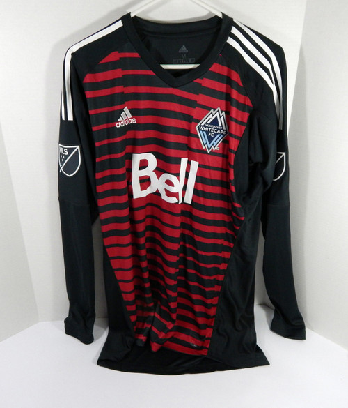 2017 Vancouver Whitecaps FC Brian Rowe #12 Game Used Signed Black Jersey M 2
