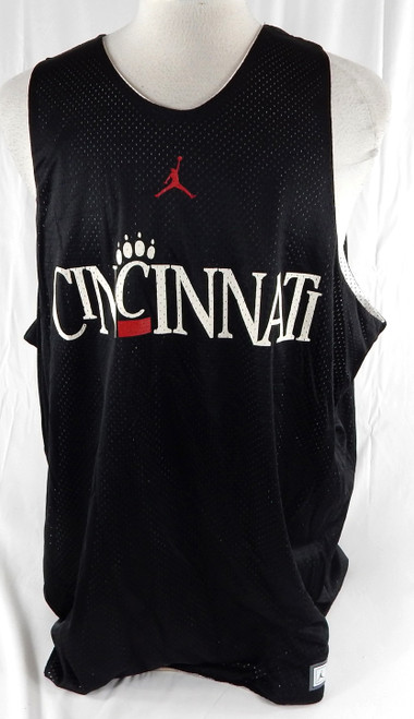 2000s Cincinnati Bearcats Game Issued Black Practice Jersey Basketball XXL 960