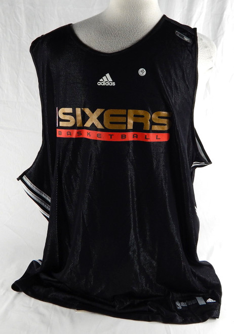 2000s Philadelphia 76ers Game Used Black Practice Jersey 864