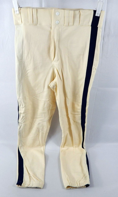 1992 Houston Astros Ryan Bowen #46 Game Used Cream Pants 34 899