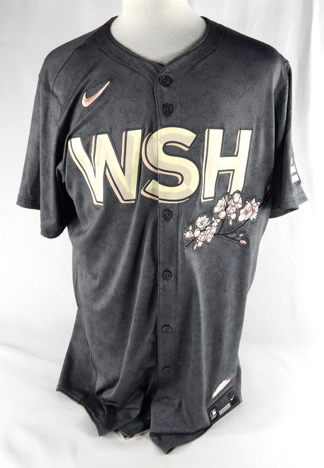 2024 Washington Nationals Travis Blankenhorn #33 Game Issued Grey Jersey City 6