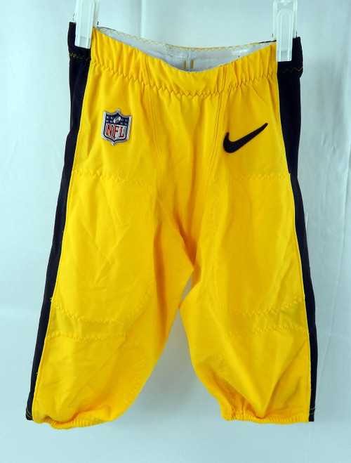 2020 Pittsburgh Steelers Anthony Miller #17 Game Used Yellow Pants 26 319