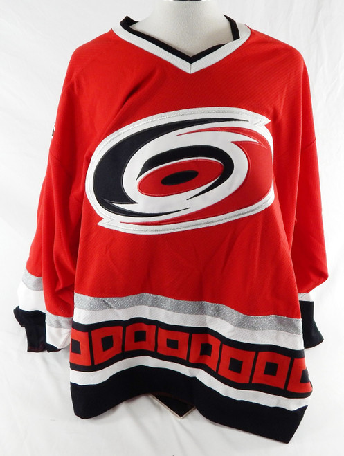 2000s Carolina Hurricanes Blank Game Issued Red Jersey 58 687