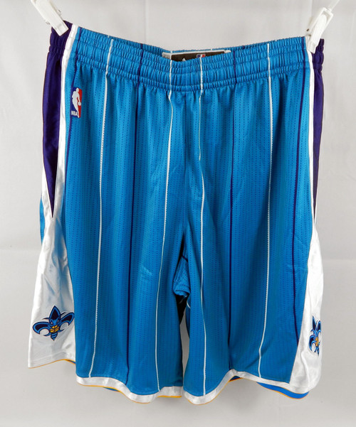 2011-12 New Orleans Hornets Game Issued Teal Shorts 2XL 133