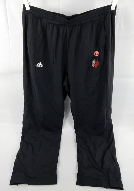 2008-09 Portland Trailblazers Team Issued Black Travel Pants XL 157