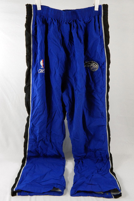 2002-06 Orlando Magic #2 Game Used Blue Warm Up Pants 46 377