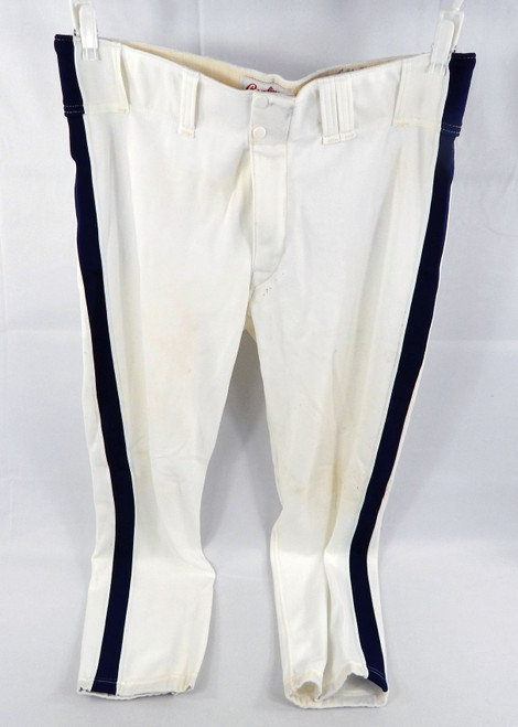 1991 Houston Astros Game Used White Pants 40 681