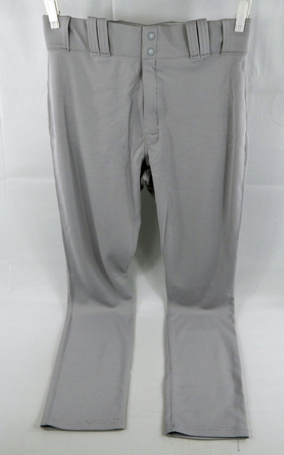 2018 New York Yankees Adeiny Hechavarria #29 Game Used Grey Pants 24 686