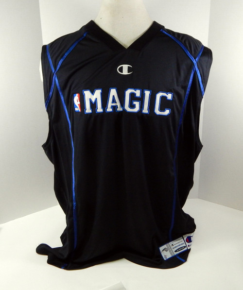 1990s Orlando Magic Game Issued Black Tank Shirt 2XL DP50467