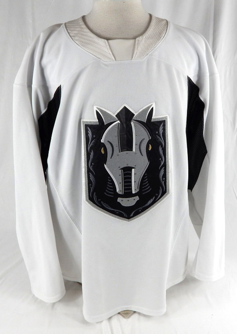 Henderson Silver Knights #56 Game Used White Practice Jersey 56 02
