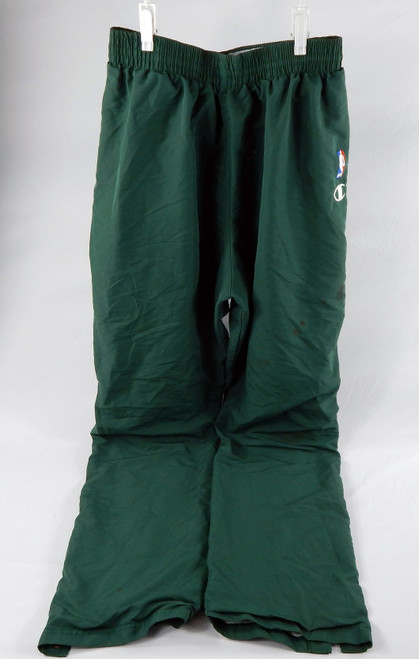 1997-98 Seattle Supersonics #24 Game Used Green Warm Up Pants 40 826