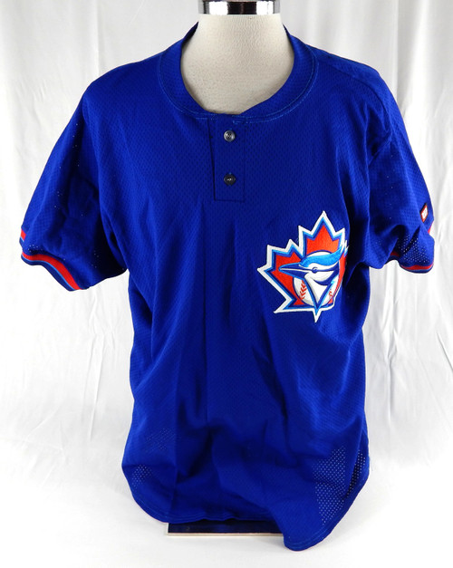 1997 Toronto Blue Jays M.Smith #15 Game Used Blue Jersey 46 901