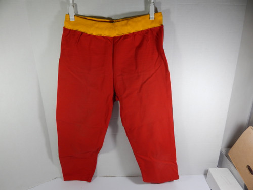 1980s-1995 IUPUI Metros #22 Game Used Red Baseball Pants Sand Knit L DP52905