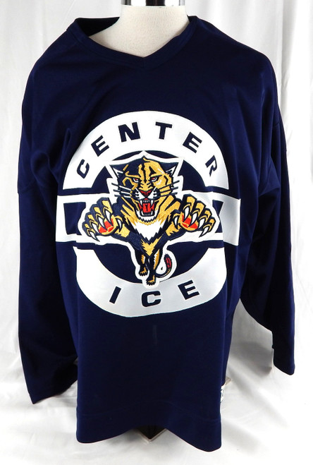 Late 1990s Florida Panthers Johnson #16 Game Used Navy Practice Jersey 58 531