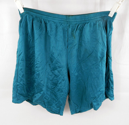Charlotte Hornets Game Issued Teal Practice Shorts 2XL 765