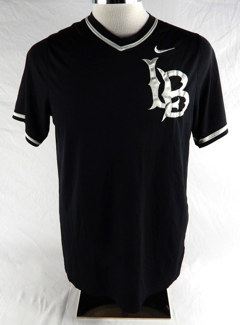 2021 Long Beach State Dirtbags #41 Game Used Black Jersey Baseball L 636