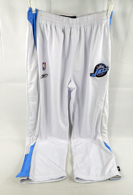 2004-05 Utah Jazz Gordon Giricek #10 Game Used White Warm Up Pants 2XL 150