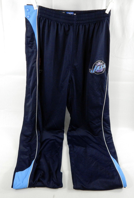 2005-06 Utah Jazz Game Issued Navy Warm Up Pants 2XL 152