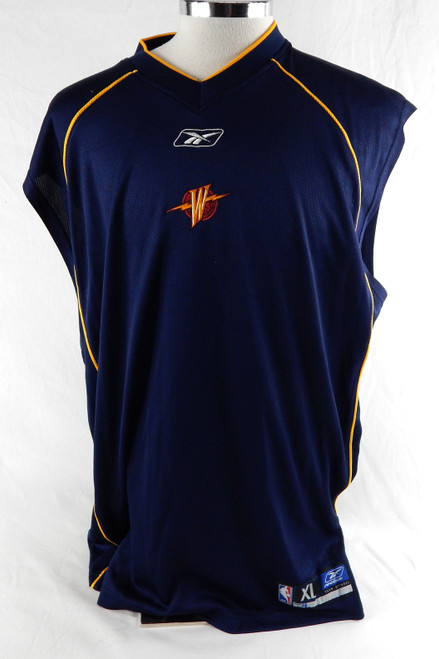 2004-06 Golden State Warriors #4 Game Used Navy Tank Top Shirt XL 837