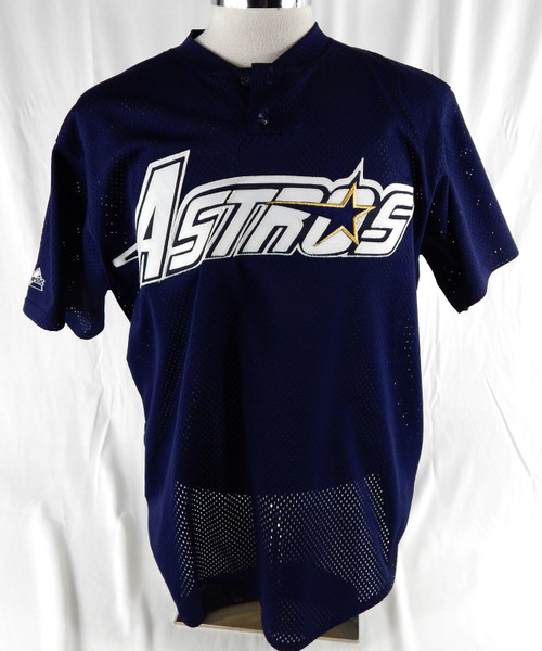 2000s Mens Houston Astros Blank Authentic Navy Jersey BP ST Majestic XL 014