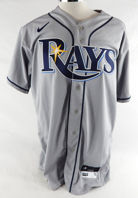 2022 Tampa Bay Rays Walker Game Issued Grey Jersey 48 058