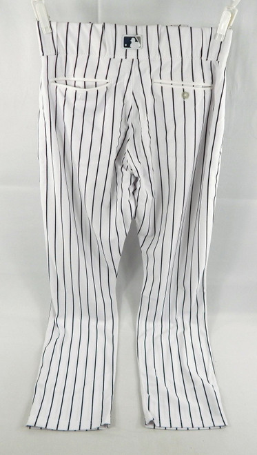 2017 New York Yankees Sonny Gray #55 Game Used White Pants Postseason 33 739