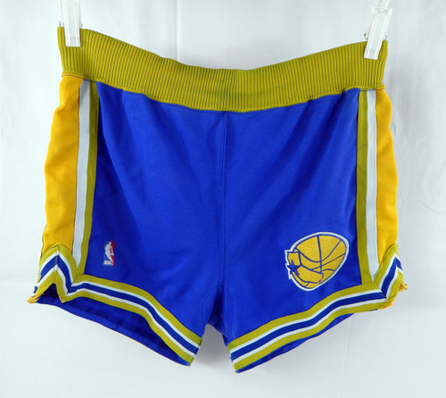 1988-89 Golden State Warriors Otis Smith #18 Game Used Blue Shorts 38 894