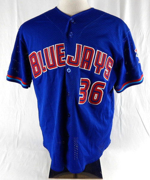 2000s Dunedin Blue Jays #36 Game Used Blue Jersey 50 900