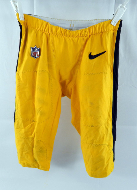 2023 Pittsburgh Steelers Elandon Roberts #50 Game Used Yellow Pants 32 358