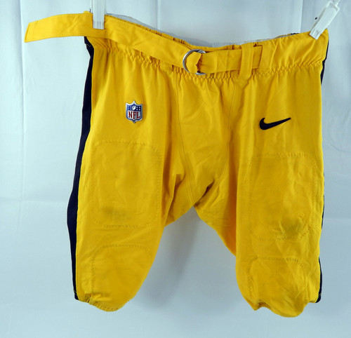 2024 Pittsburgh Steelers Dan Moore #65 Game Used Yellow Pants 40 370