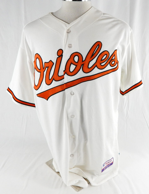 2000s Mens Baltimore Orioles Blank Authentic White Jersey Majestic 52 965