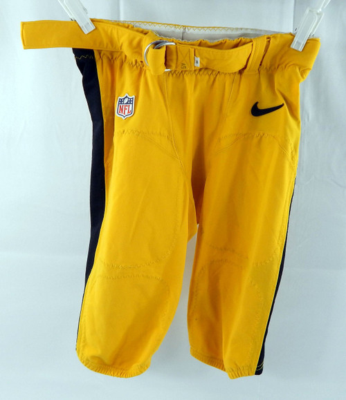 Pittsburgh Steelers L.J. Fort #54 Game Used Yellow Pants 32 384