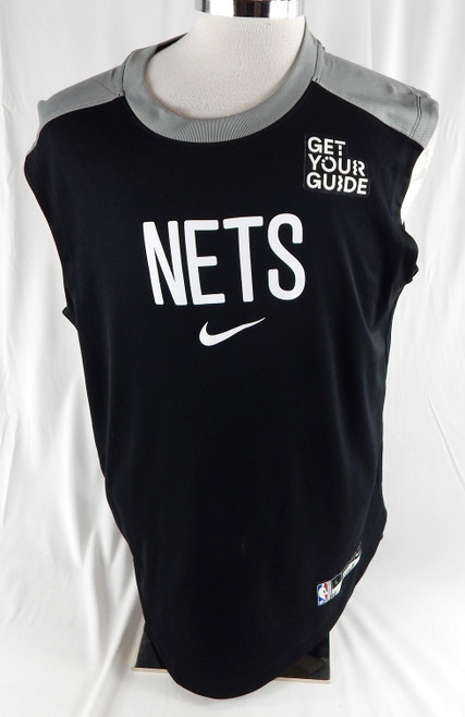 2024-25 Brooklyn Nets D'Angelo Russell #1 Game Used Black Tank Top Shirt L 145