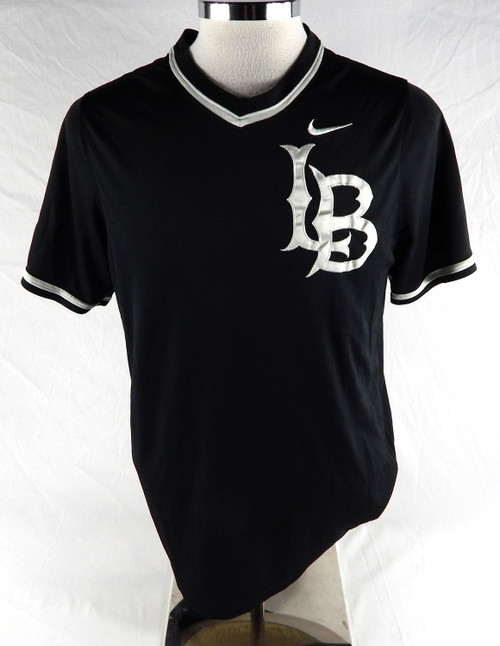 2020 Long Beach State Dirtbags #5 Game Used Black Jersey Baseball L 674
