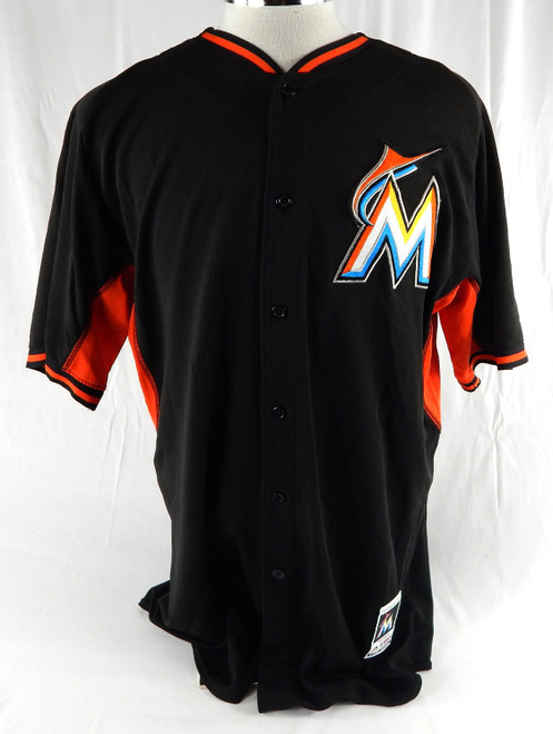 2014-16 Miami Marlins Nick Wittgren #82 Game Used Black Jersey ST BP 012