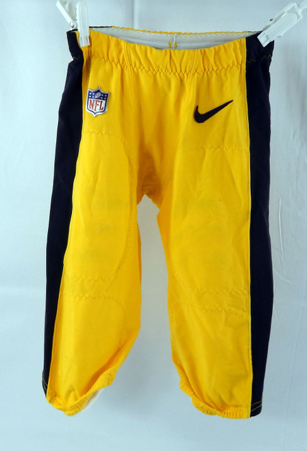 2018 Pittsburgh Steelers Steven Sims #82 Game Used Yellow Pants 26 335