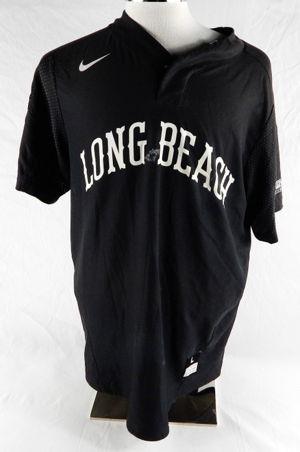 2019 Long Beach State Dirtbags #5 Game Used Black Jersey Baseball L 270