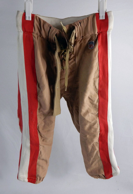 1990s San Francisco 49ers #59 Game Used Brown Pants 36 816