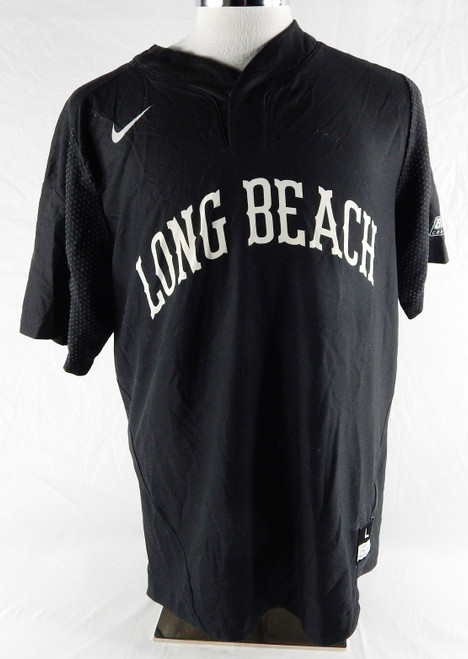 2019 Long Beach State Dirtbags #52 Game Used Black Jersey Baseball L 269