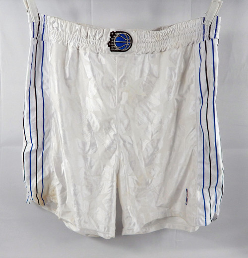 1990s Orlando Magic #7 Game Used White Shorts 46 479