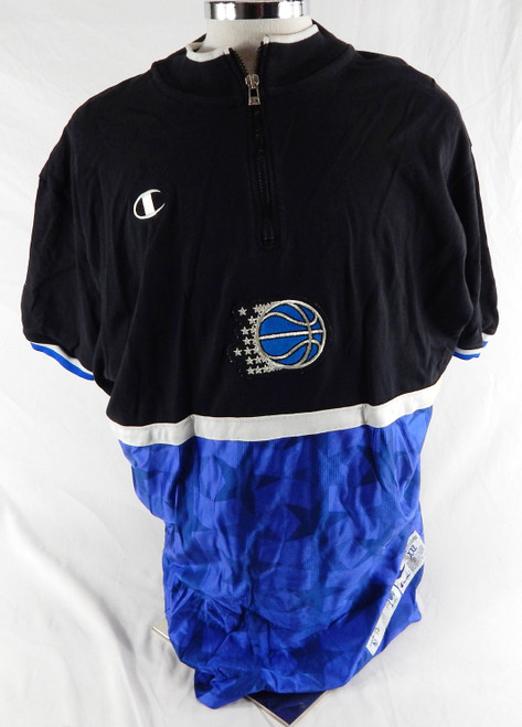 1990s Orlando Magic Game Issued Black Warm Up Jacket XXL 668