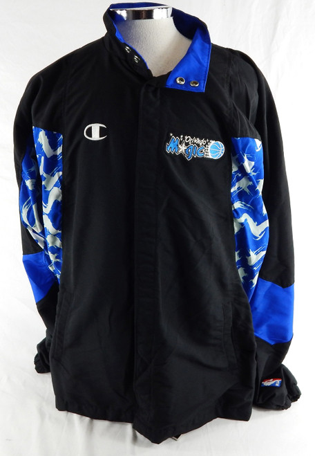 1997-98 Orlando Magic Bo Outlaw #45 Game Used Black Warm Up Jacket 46 674