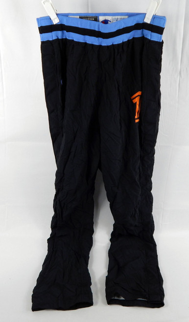 1996-97 Cleveland Cavaliers #1 Game Used Black Warm Up Pants 34 563